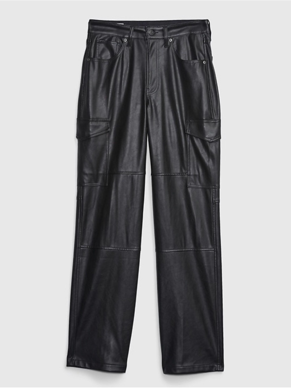 Gap High Rise '90s Loose Vegan Leather Cargo Pants. New with tag .
